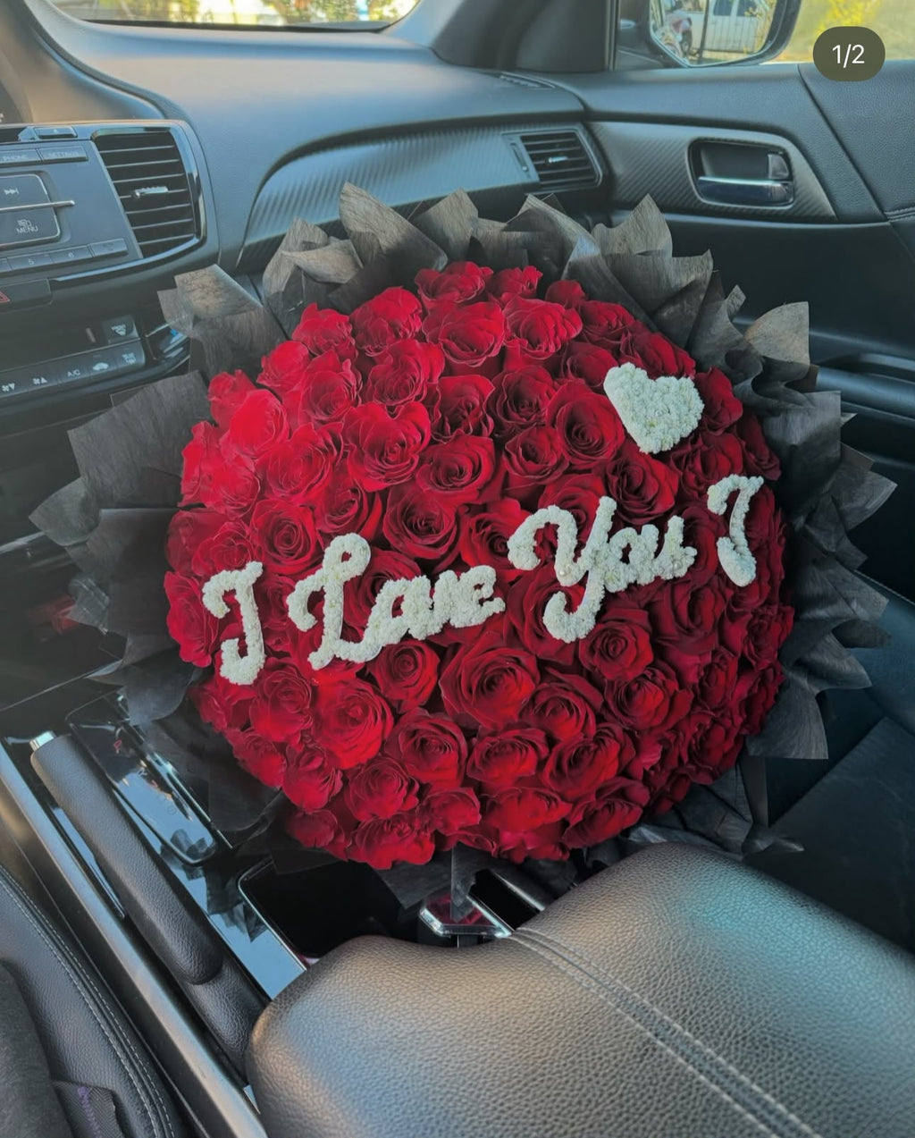 Personalized Roses with Letters, Numbers or Names