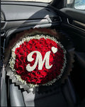 Personalized Roses with Letters, Numbers or Names