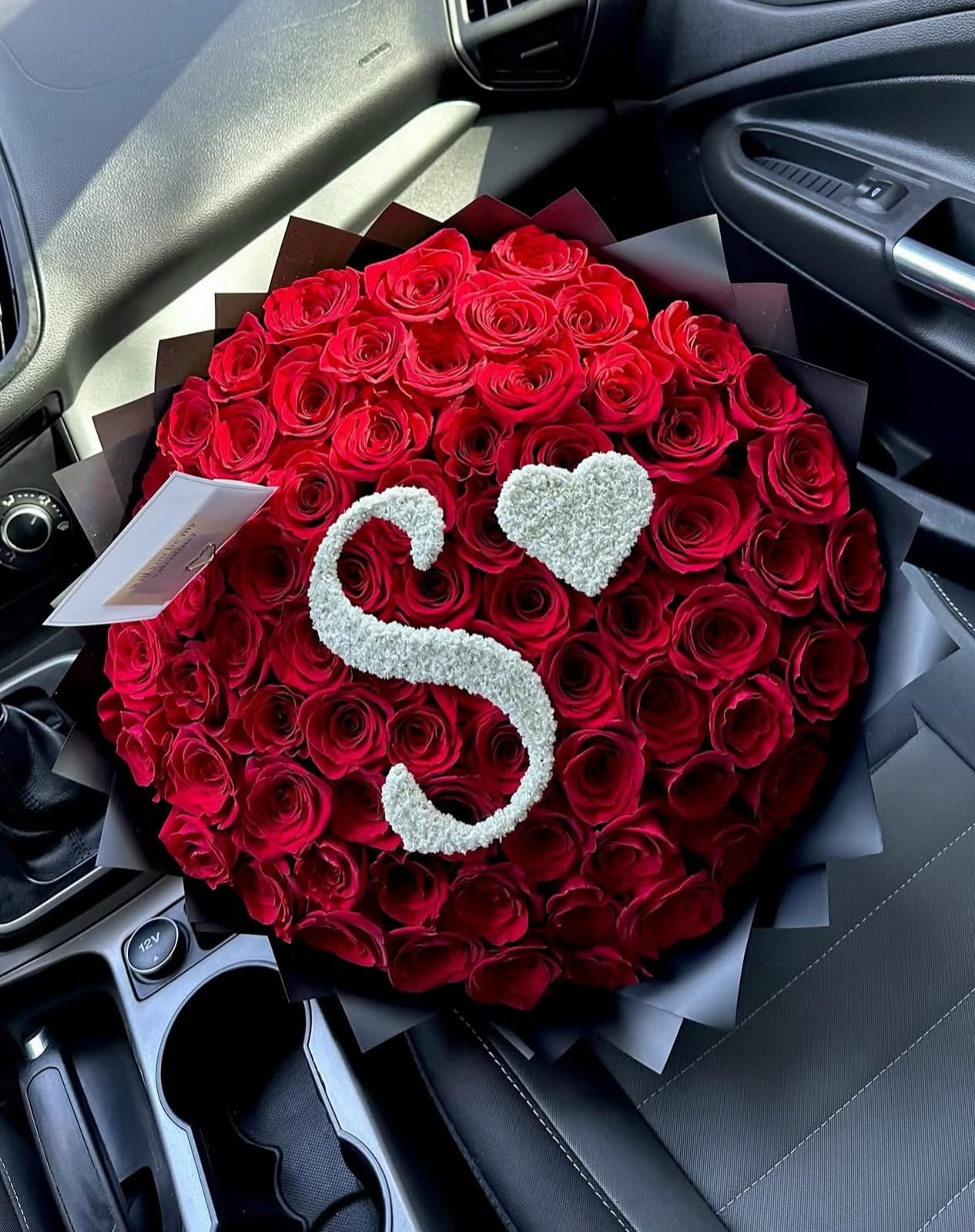 Personalized Roses with Letters, Numbers or Names